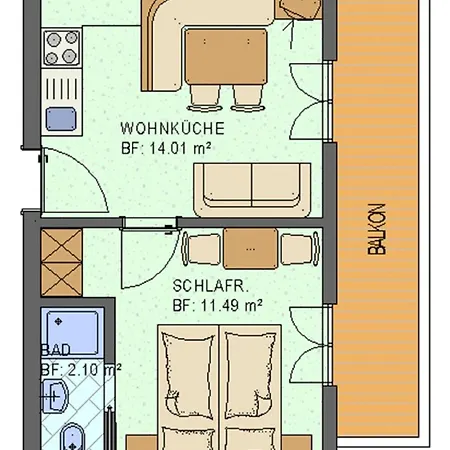 Lägenhet Haus Tiroler Heimat Nauders